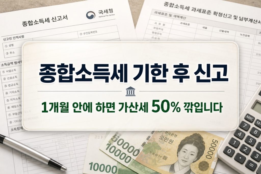종합소득세 기한 후 신고