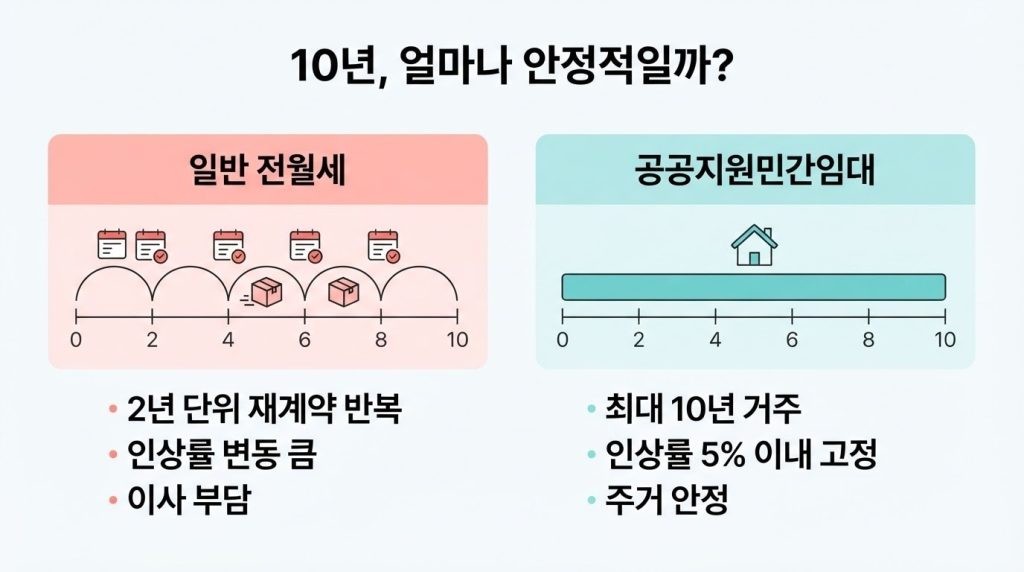 공공지원민간임대주택 
일반 청약 차이