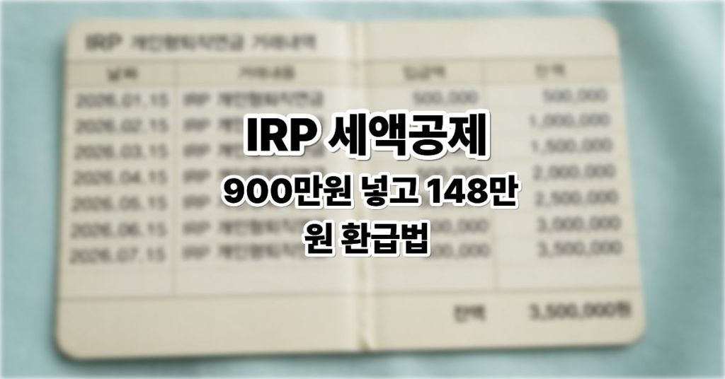 IRP 세액공제